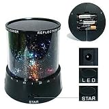 DXP WOW!! LED Sternenhimmel mit 3 Leuchtprogrammen Star Master Nachtlicht Sternen-Projektor Himmel Romantisch für Kinder & Dekoration SKY01 - 2