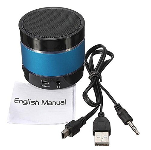 Mini Wireless Bluetooth Lautsprecher Subwoofer Hände Freie Unterstützung TF Karte LED Lautsprecher Bluetooth Audio Receiver , blue reviews Mini Wireless Bluetooth Lautsprecher Subwoofer Hände Freie Unterstützung TF Karte LED Lautsprecher Bluetooth Audio Receiver , blue