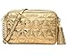 Produktbild Michael Kors Ginny Quilted Medium Leather Camera Bag Crossbody Pale Gold