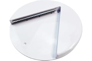 KRYMSON 1 abridor de cristal, abridor de tapas de cristal, utensilios de cocina, abrebotellas de 3 agujeros bajo el armario, dispositivo de apertura de tapa de cocina para personas mayores