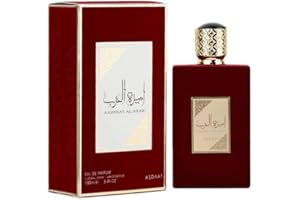 Ameerat Al Arab Eau de parfum en flacon vaporisateur 100 ml par ASDAF, boisé, rafraîchissant et chic, agrumes, bergamote, musc blanc, aloe vera