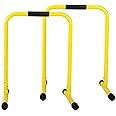 Max Strength - Dip Bars, Full Set Dip Up Stand Station Tricep Strength Trainning Dips, for Body Strenthener,Pull-Ups,Push-Ups,L-Sits Split Parallel Bars Stand (Random Color)
