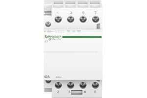 Schneider Electric A9C20844 Contactor Modular Ict, 4P, 4 No, 40 A, 220-240 V Ca