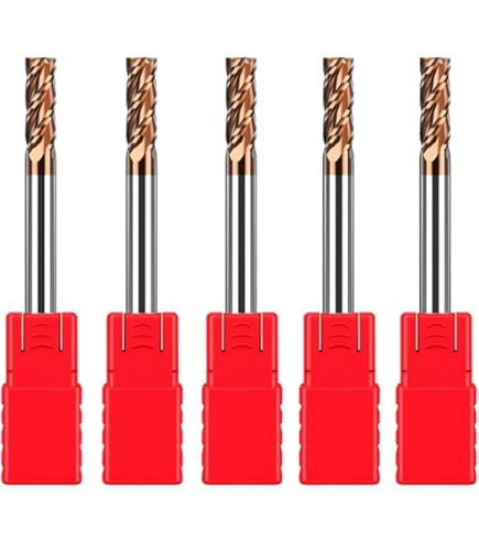CREEYA Hardmetaal Frees 16mm, 4 Tanden CNC Frees, Zwart AlTiN Gecoat