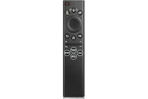 VEPRAG Télécommande pour Samsung TV Remote Control, compatible avec tous Samsung Smart UHD, OLED, QNED, Frame Series TVs avec fonction vocale
