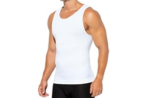 Casey Kevin Podkoszulek wyszczuplający brzuch męski Shapewear Compression Tank Top Body Shaper dla mężczyzn kompresyjny podkoszulek