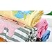 DANROL Baby Girls 5-Pack Cartoon Pants set 100% Cotton 24 Months
