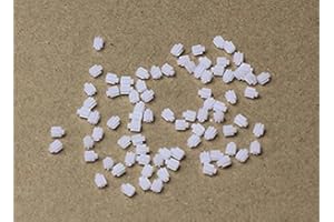 Winwill 10pcs Nouveau 7 dents 0.3 Modulus Coreles Motor Plastic Gear Wheel pour DIY Parts