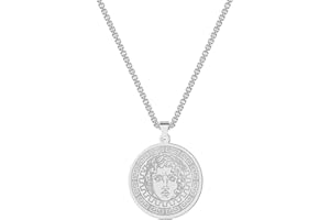 HOKECH Ancien Dieu du Soleil Collier Apollon le Dieu du Soleil Pendentif Talisman Collier En Acier Inoxydable Protection Charme Bijoux Cadeau