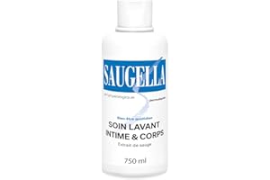 Saugella - Dermoliquide - Soin lavant - Hygiène intime quotidienne - Femmes adultes - A base d’extraits de Sauge - 750 ml