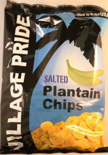 Village Pride Salted Plantain Chips 75g