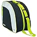 Charles Bentley 49 Litre Large Ski Boot Bag Snow Rucksack Holdall With Shoulder Strap - Lime Green