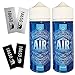 Produktbild 2 x Sique Berlin AIR Liquid + 4 Akku Sleeves OHNE NIKOTIN