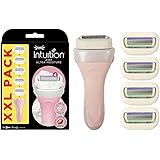 Wilkinson Sword - Intuition Ultra Moisture XXL Pack - Rasoio per donna - Confezione XXL con 1 rasoio + 5 lame di ricarica - C