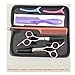 Surker Professional Hairdressing Scissors 6 inch Scissors Set With Comb And Hair Clippers Self Hair Cutting Case