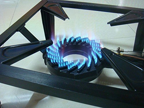 Gas-Hockerkocher 10,5 KW Profi Hockerkocher inkl. 1,5 m Schlauch u. Regler. - 2