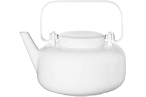 ASA Selection Théière sonoko avec Filtre en Acier Inoxydable Théière en Porcelaine 1 L Blanc
