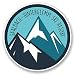 Produktbild 2 x Saalbach-Hinterglemm Austria Ski Snowboard Resort Vinyl Aufkleber Aufkleber Laptop Reise Gepäck Auto Ipad Schild Fun # 6437 - 10cm/100mm Wide