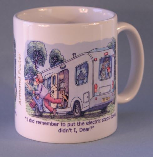 MOTORHOME MUG - ELECTRIC STEP