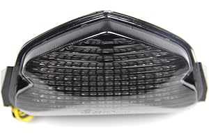 avdb-moto LED Taillight with Integrated turn signals Compatible with Suzuki Gsxr 600 750 K4 K5 2004/2005 (Smoke)