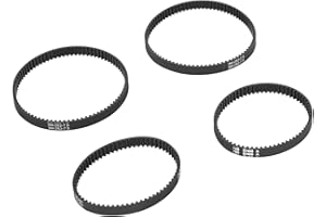 Ruimou 4 Stück Staubsauger-Antriebsriemen 1611130 & 1611129, kompatibel mit Bissell ProHeat 2X Revolution Pet Pro Plus 1986 1964 19862 19863