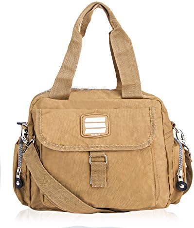 Crossbody Bags for Women Go-go Messenger Nylon Lightweight Travel Purse Multi Pocket Shoulder Bag Handbags