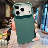 Lavderuar iPhone 17 Pro Max ile Uyumlu İ&ccedil;i Kadife Lansman Silikon Kılıf &ndash; Kamera Korumalı, Darbe Emici, Premium Yumuşak Kapak