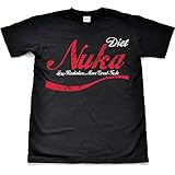Diet Nuka Cola Drink Funny Black T Shirt