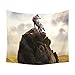 Produktbild L&LQ High-Definition-Wolf Wandteppich Decke multifunktionale Strandtuch, gt1052-4, 90 * 75