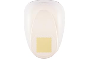 Vaessen Creative Perforadora de Papel, Cuadrado Festoneado, Talla XXXXL, Para Proyectos DIY, Scrapbooking, Creación de Tarjetas y Más