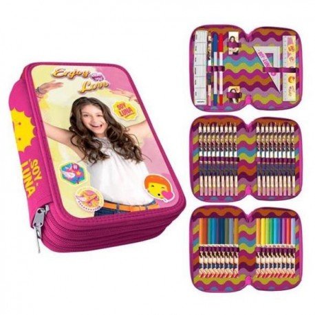 ASTRO EUROPA Plumier triple Soy Luna Disney