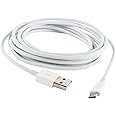 For Samsung Galaxy A10, A10e, A10s 3M Extra Long Fast Charger Micro USB Cable Power Lead Data Sync (White)