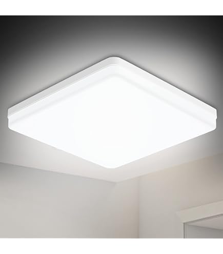 LED Badkamer plafondlamp 48W 230V IP44 4000K 42x42 cm
