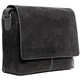 HOHER KOMFORT... der komfortable Magnetverschluss des Hauptfachs läßt sich spielend öffnen und schließen - Verstellbarer Schultergurt für hohen Tragekomfort: ideal als Schultertasche, Umhängetasche oder auch fürs Fahrrad