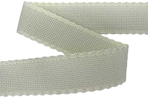 TOMASELLI MERCERIA Passamaneria Nastro Bordo Tela Aida Punto Croce 55 Fori Alto 3 Cm