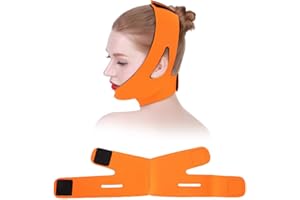 XBFOCNH Strumento a doppia funzione,Fascia Liftante per il Viso, V Doppio mento Per La Correzione Delle Rughe