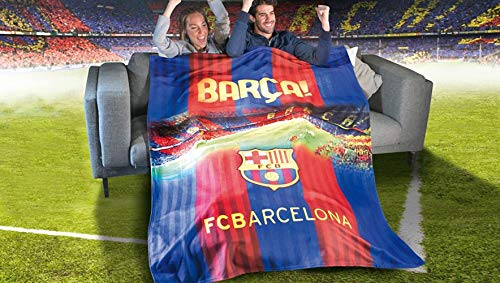 Barça Manta Polar FC Barcelona FOTOGRAFÍA Camp NOU 170 X 130 CM