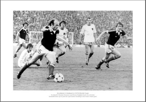 Scotland '3 Legends' Photo - 1978 World Cup Football Picture