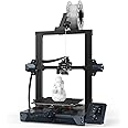Creality Ender-3 S1 Desktop 3D Printer FDM 3D Printing 220*220*270mm/8.6*8.6*10.6in Build Size with Direct Extruder PC Spring Steel Printing Platform Resume Printing Function Dual Z-axis Compatible