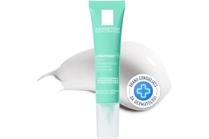 La Roche-Posay Hydraphase Intense, Crema Contorno Occhi, Per Occhi Sensibili, Effetto Reidratante, Anti Borse e Anti Fatica, Arricchito con Acido Ialuronico e Caffeina, 15 ml