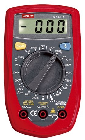 Easy Electronics UNI-T UT-33 Digital Multimeter