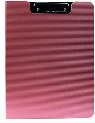 Btopllc 1 Piece High-grade Writing Conference Folder A4 PP Foam Splint Information Folder Resume Splint Wine-Red Color