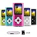 Produktbild Btopllc MP3-Player, MP4-Player, Digitale Musik-Player 16 GB Interne Speicherkarte, Tragbare und kompakte MP3/MP4-Musik-Player, Media Player, Video Player, Video, Ebook, Bild Musik-Player - Rosa