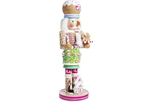 Kurt S. Adler Kurt Adler Lebkuchen Holz, 40,6 cm Nussknacker, Harz massiv Kunstharz Holzverbundwerkstoff, Mehrfarbig, 16in