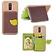 Produktbild Samsung Galaxy A6 Plus (2018) - Backcover Covers for Wallet Style Flip Cover Case for Samsung Galaxy A6 Plus (2018) ONLY (Samsung Galaxy A6 Plus (2018) Cover Brown)