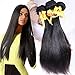 Produktbild XYLUCKY Peru-Haar-Webart 3 Bündel-seidiges gerades Haar-Einschlagfaden 7A unverarbeitete Remy natürliche Farben-Menschenhaar-Verlängerungen 300g , 24 26 28