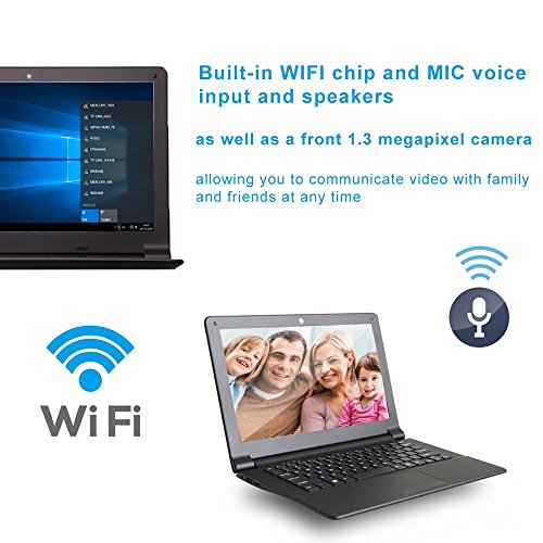 0 8 kg ultra thin lightweight 11 6 inch ultra-thin notebook computer Intel quad-core processor quiet CPU 6000 mAh Built-in wireless LAN with battery  