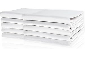 Castejo 10er Pack weiße Geschirrtücher 10er Pack , ideal zum Bedrucken /Trockentücher/Küchentücher/ Trockner/Gastronomie/Restaurant Farbe weiß Größe: 50x70cm CA29/10 Castejo