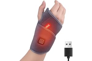 Comfheat Cuscino riscaldante elettrico, supporto per polso caldo per sollievo dal dolore, fornisce una terapia termica sicura e costante per artrite tendinite sindrome del tunnel carpale