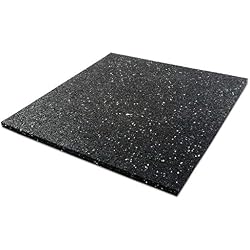 Tapis anti vibration etm® caoutchouc isonoriant, isolant | idéal machine à laver, batterie, et plus | 3 tailles, épaisseur au choix - 60x80cm, 10mm